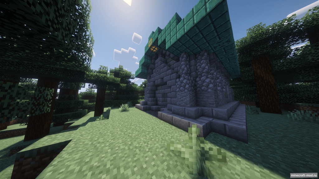 Мод Structures – Buildings & Exploration для Minecraft 1.21.11, 1.21.10, 1.21.9,  ...