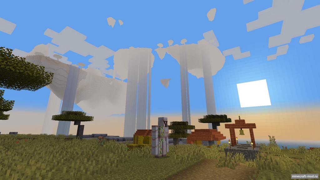 Мод Angel Islands для Minecraft 1.21.11, 1.21.10, 1.21.9,  ...
