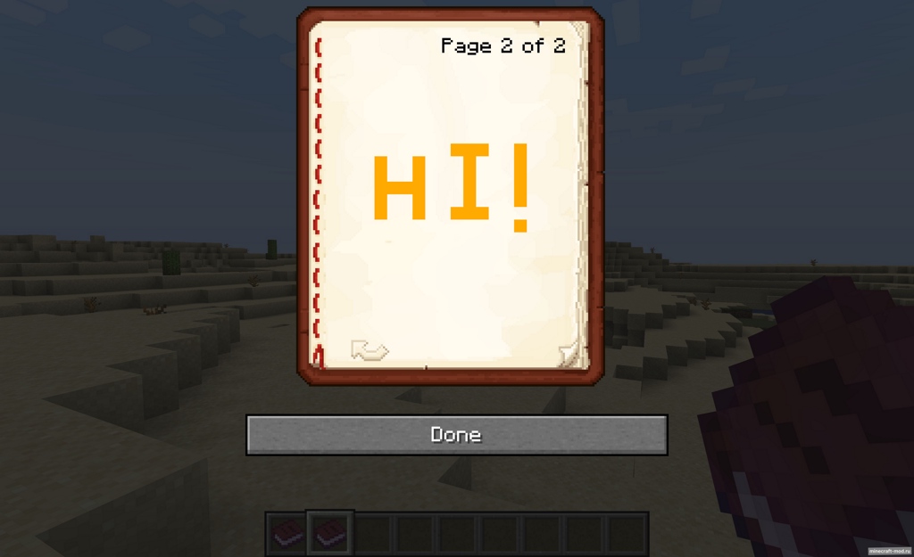 Мод Sketchy Books для Minecraft 1.20.1, 1.19.4