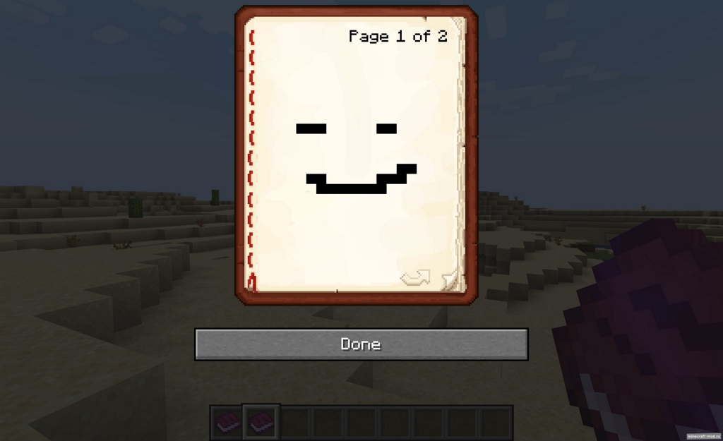 Мод Sketchy Books для Minecraft 1.20.1, 1.19.4