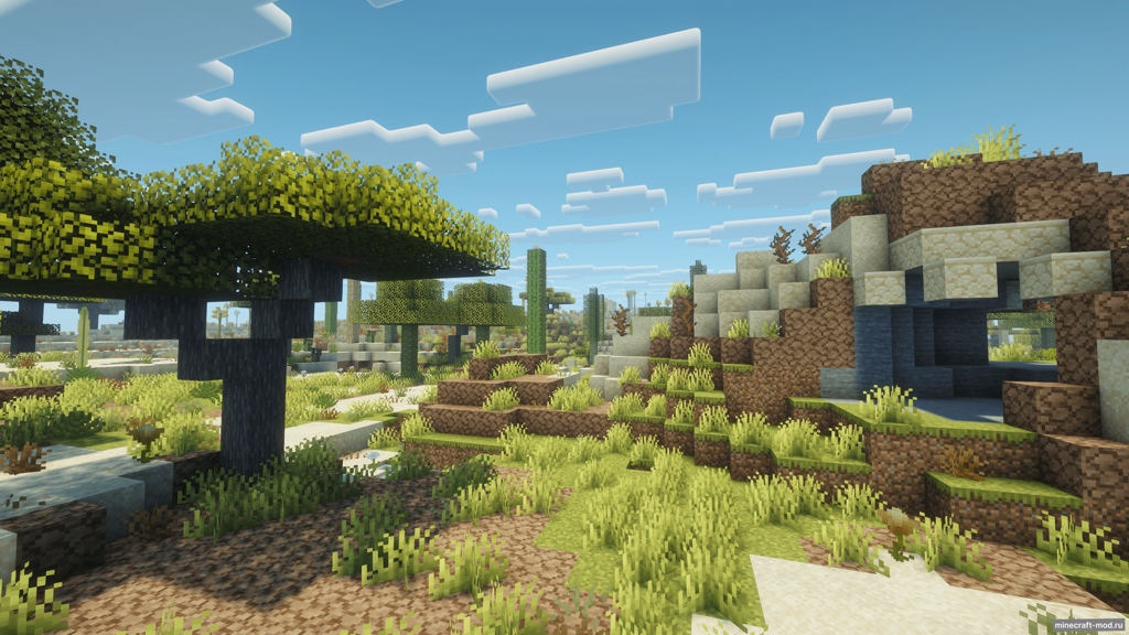 Мод Deserts and Dunes Re-sanded для Minecraft 1.21.1 neoforge