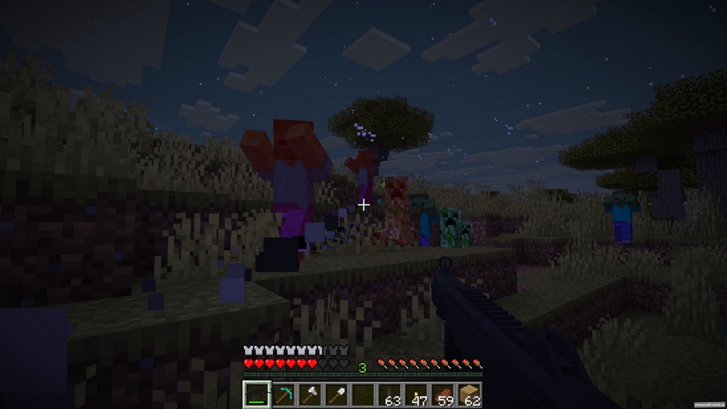 Мод Chems' Guns для Minecraft 1.21.11, 1.21.10, 1.21.9