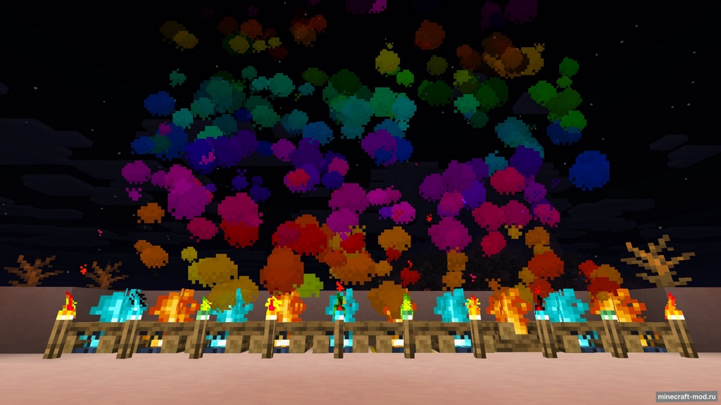 Мод SmokeShow для Minecraft 1.21.11 fabric, 1.21.10 fabric