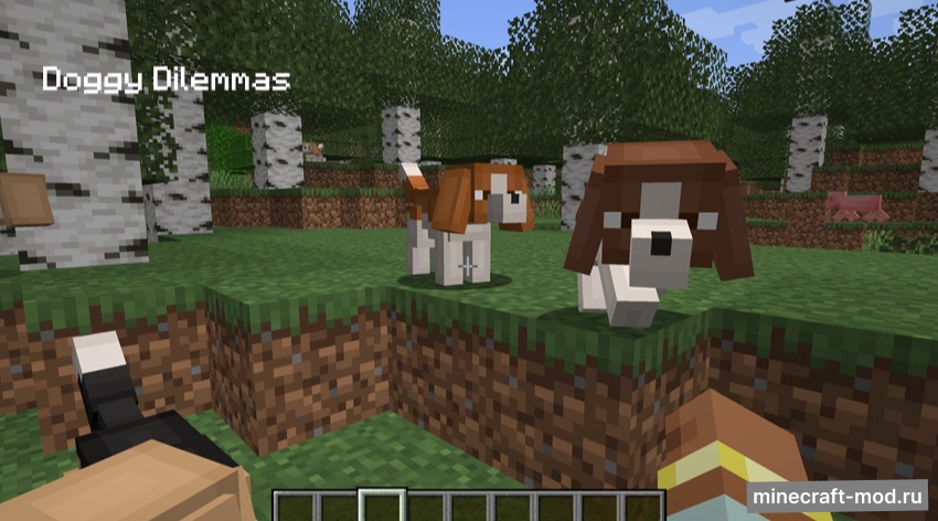 Мод Doggy Dilemmas для Minecraft 1.20.1 forge