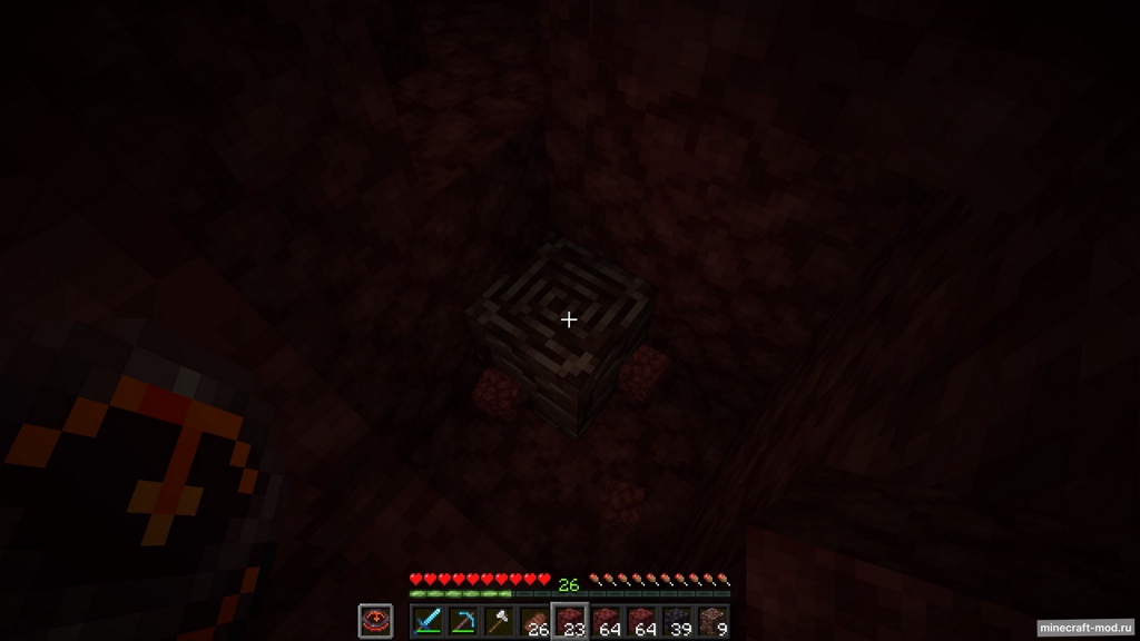 Мод Netherite Compass для Minecraft 1.21.11, 1.21.10, 1.21.9,  ...