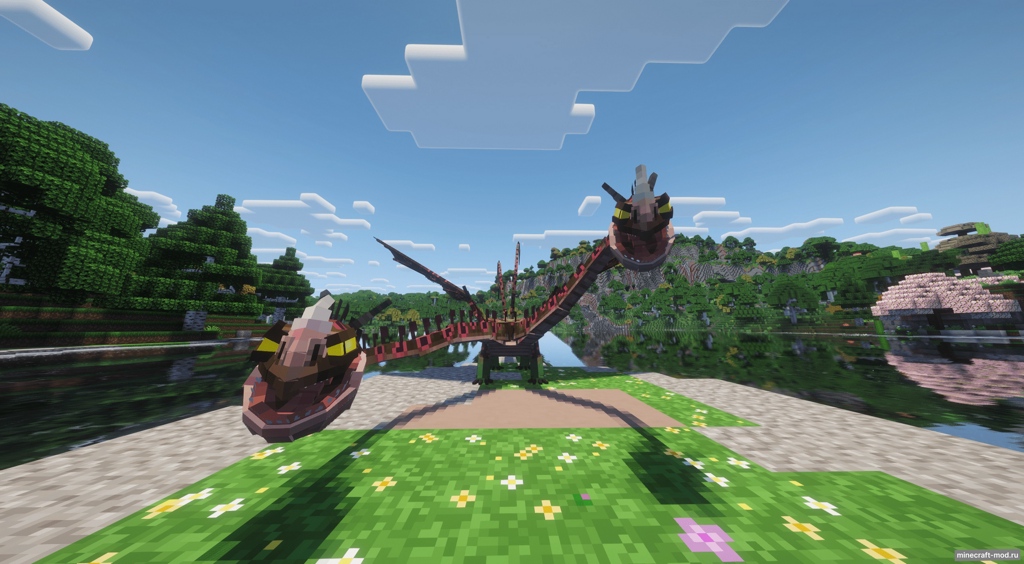Мод Book of Dragons для Minecraft 1.20.1 forge
