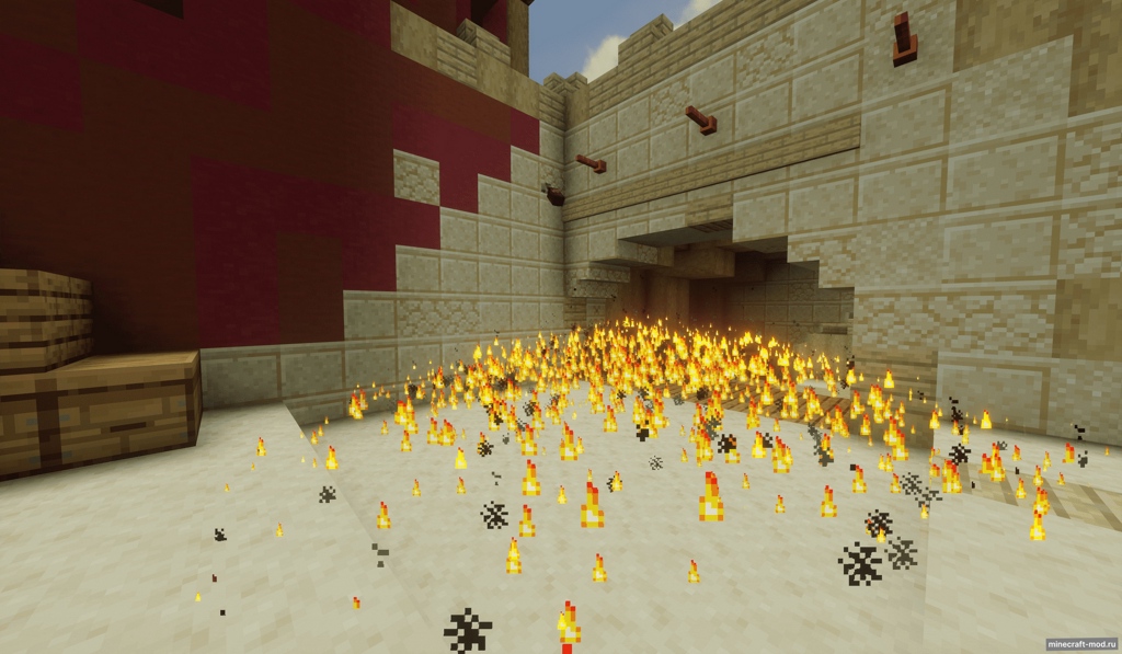 Мод Counter Strike Grenades для Minecraft 1.20.1 forge