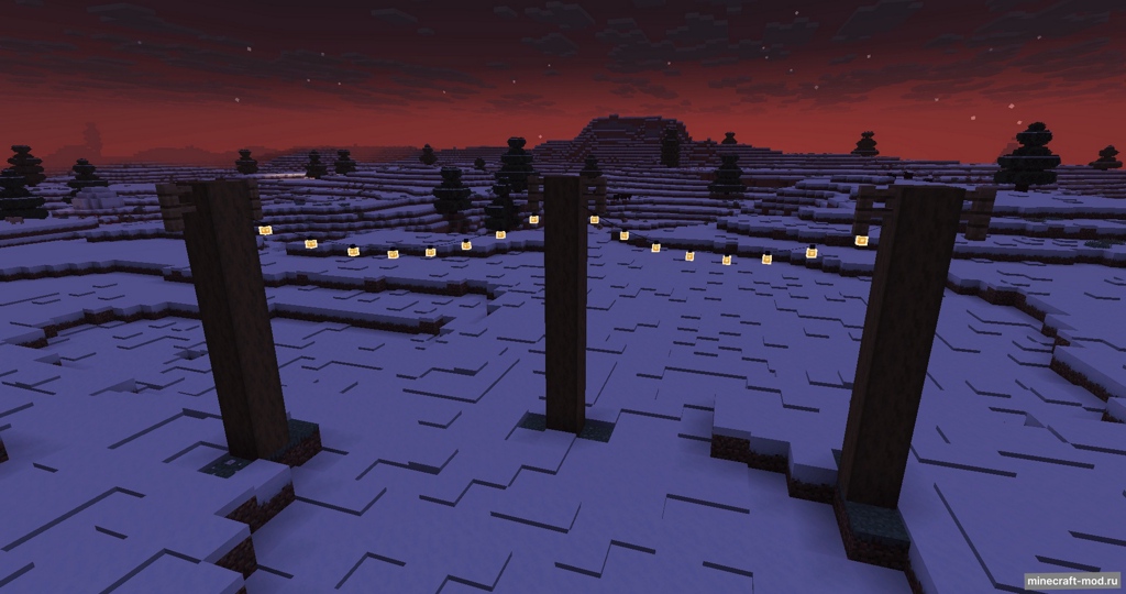 Мод Christmas Lights (Christmas Decorations) для Minecraft 1.21.10 fabric