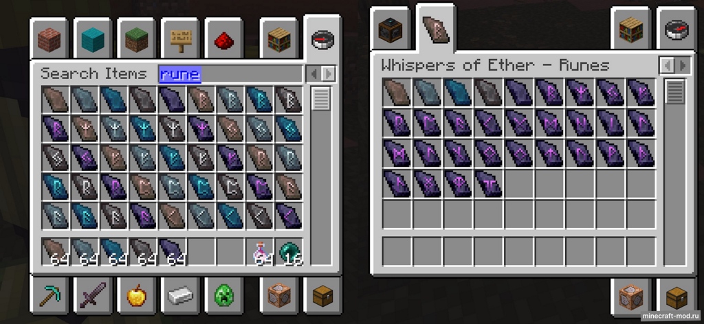 Мод Whisper of Ether для Minecraft 1.21.10 fabric