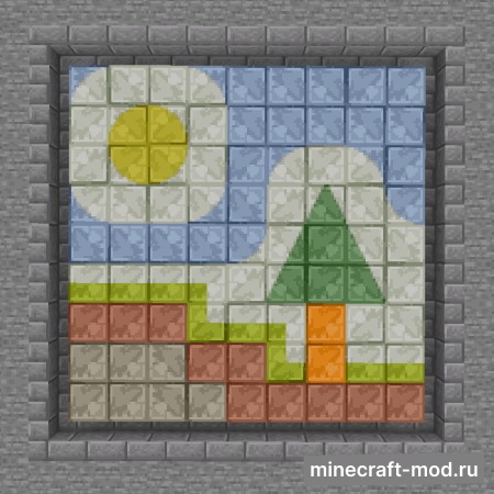 Мод Refined Mosaic Blocks для Minecraft 1.21.1, 1.21