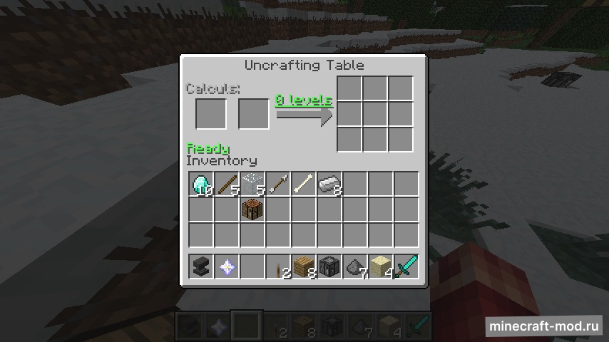 Мод Uncrafting Table для Minecraft 1.12.2, 1.12.1, 1.12,  ...