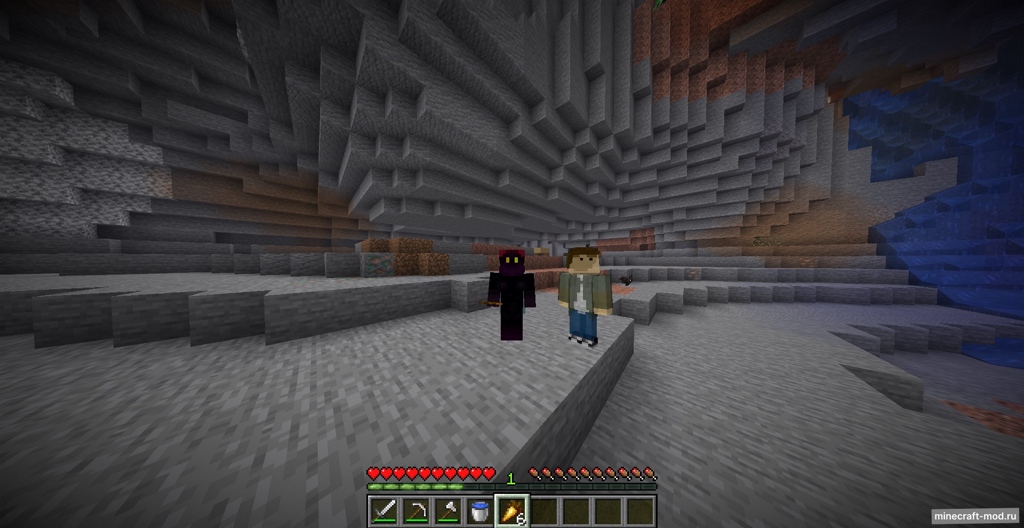 Мод Hollowing Demise для Minecraft 1.21.11 fabric