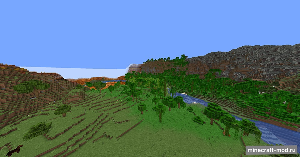 Мод Smaller Biomes для Minecraft 1.21.11, 1.21.10, 1.21.9
