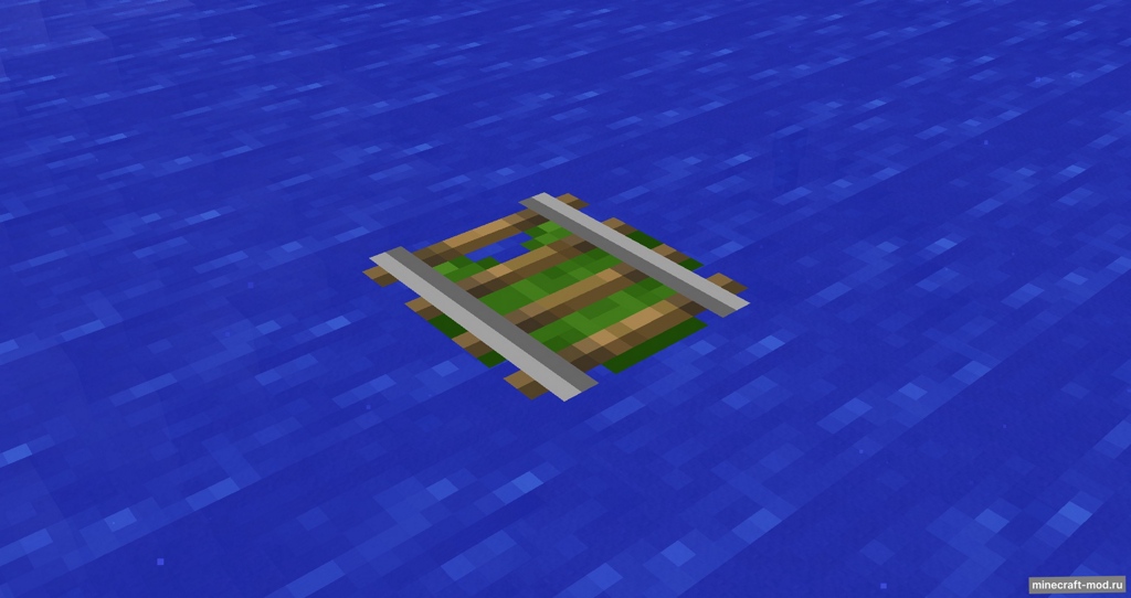 Мод Floating Rails для Minecraft 1.17.1, 1.16.5, 1.12.2,  ...