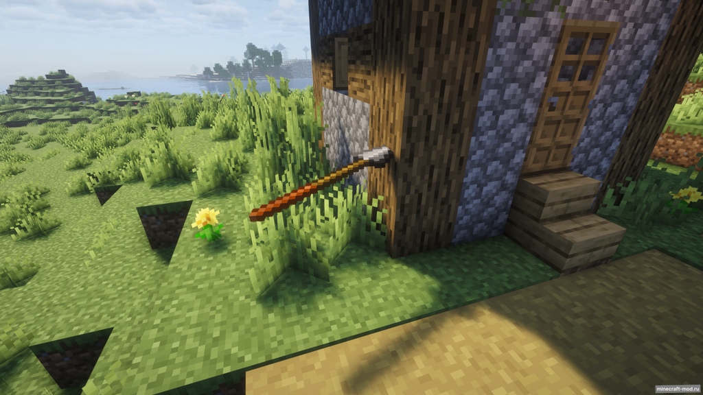 Мод Thrоwаble Spеаr для Minecraft 1.21.11