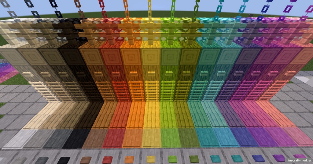 Мод Dyable для Minecraft 1.21.1, 1.20.1