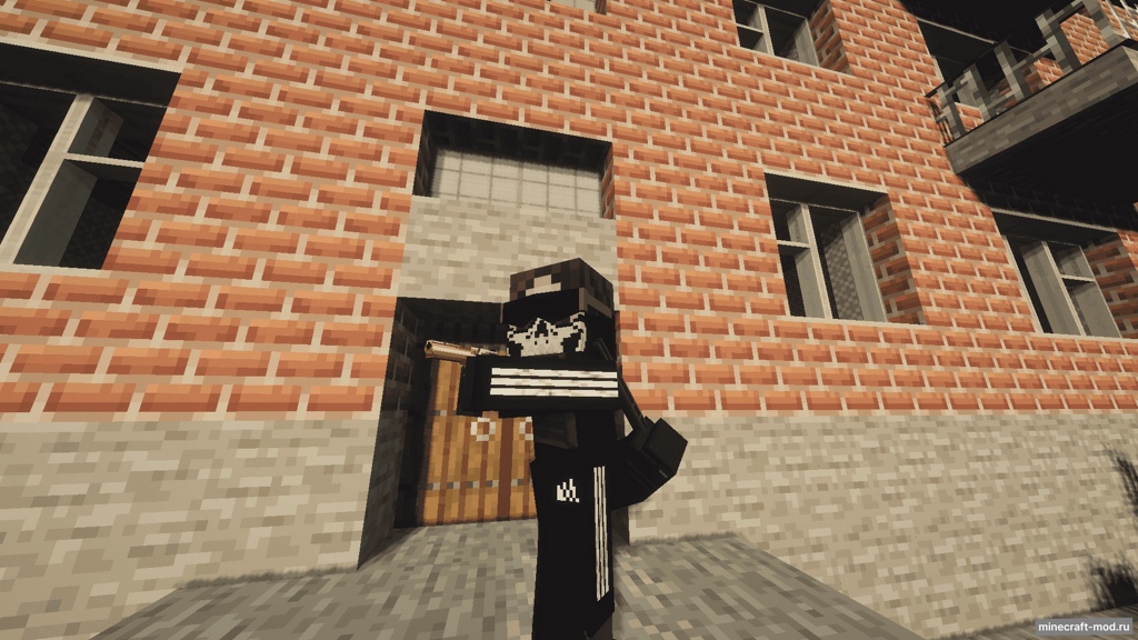 Мод CAPS_Awim Tactical Gear для Minecraft 1.20.1 forge, 1.20.1  forge