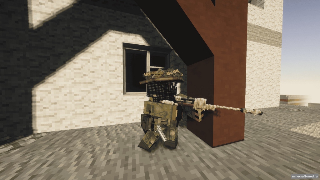 Мод CAPS_Awim Tactical Gear для Minecraft 1.20.1 forge, 1.20.1  forge