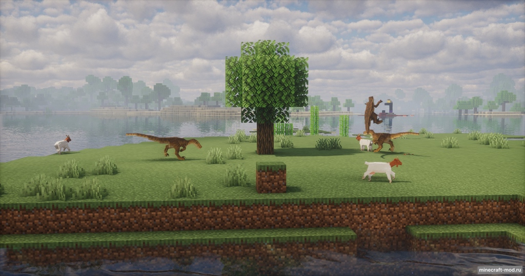 Мод Jurassic Saga для Minecraft 1.21.1, 1.20.1