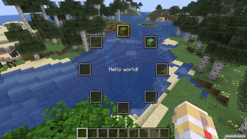 Мод Radial by vlocitize для Minecraft 1.21.11 fabric, 1.21.10 fabric