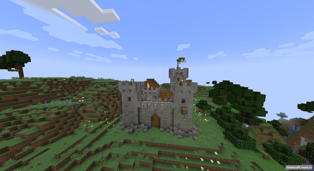 Мод Ember's Castles And Keeps для Minecraft 1.20.6 - 1.20.1 forge