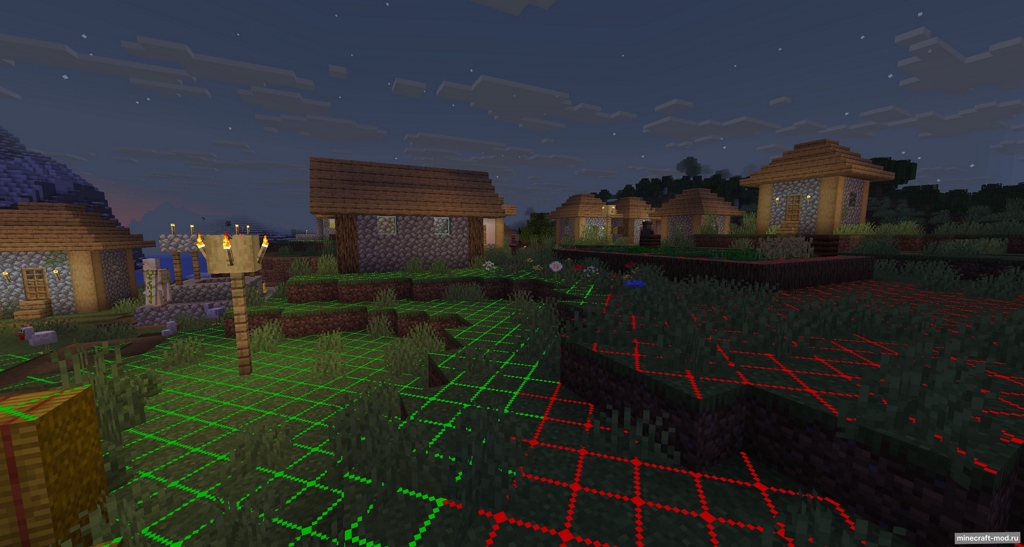 Мод Light Overlay для Minecraft 1.21.11 fabric, 1.21.10 - 1.21.9 fabric, 1.21.8 - 1.21.6 fabric