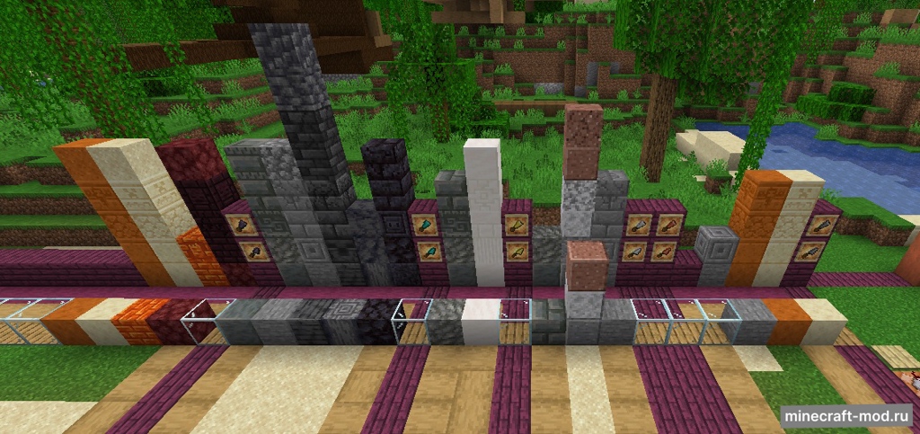 Мод Simplebuilding для Minecraft 1.21.11 fabric, 1.21.10 fabric