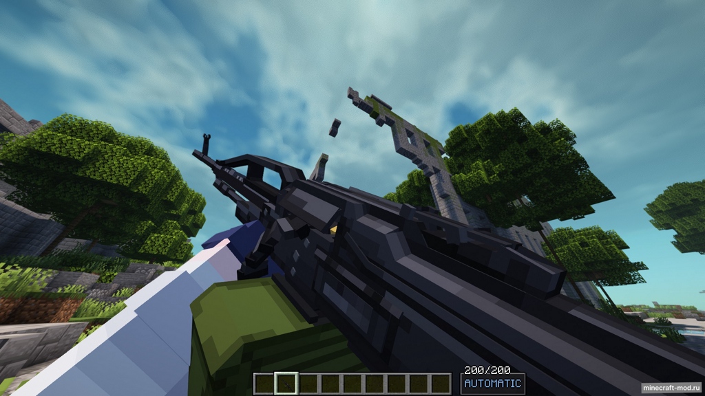 Мод Point Blank Extended Edition для Minecraft 1.20.1