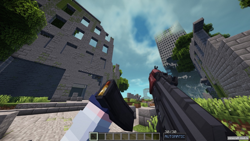 Мод Point Blank Extended Edition для Minecraft 1.20.1