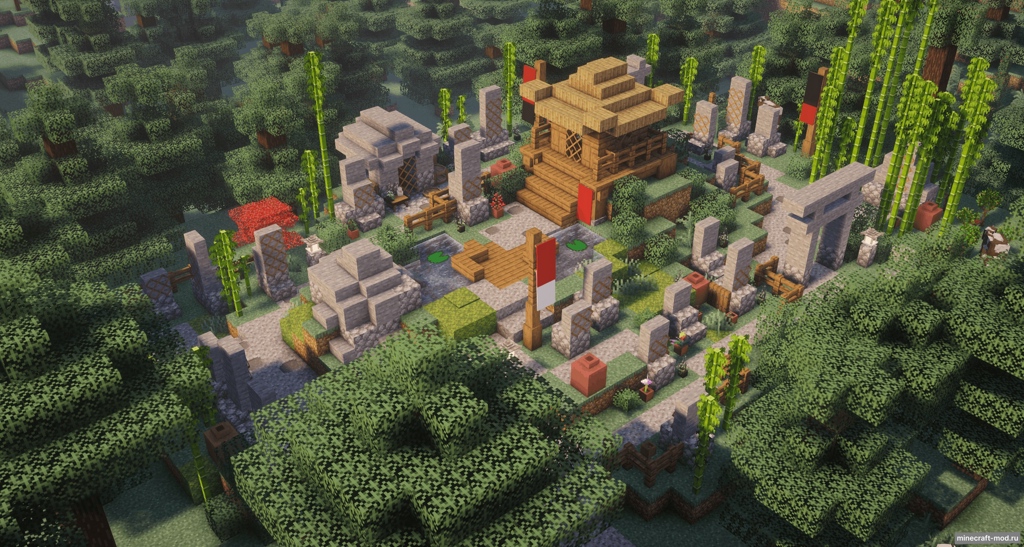 Мод Ancient Villages для Minecraft 1.20.1 forge