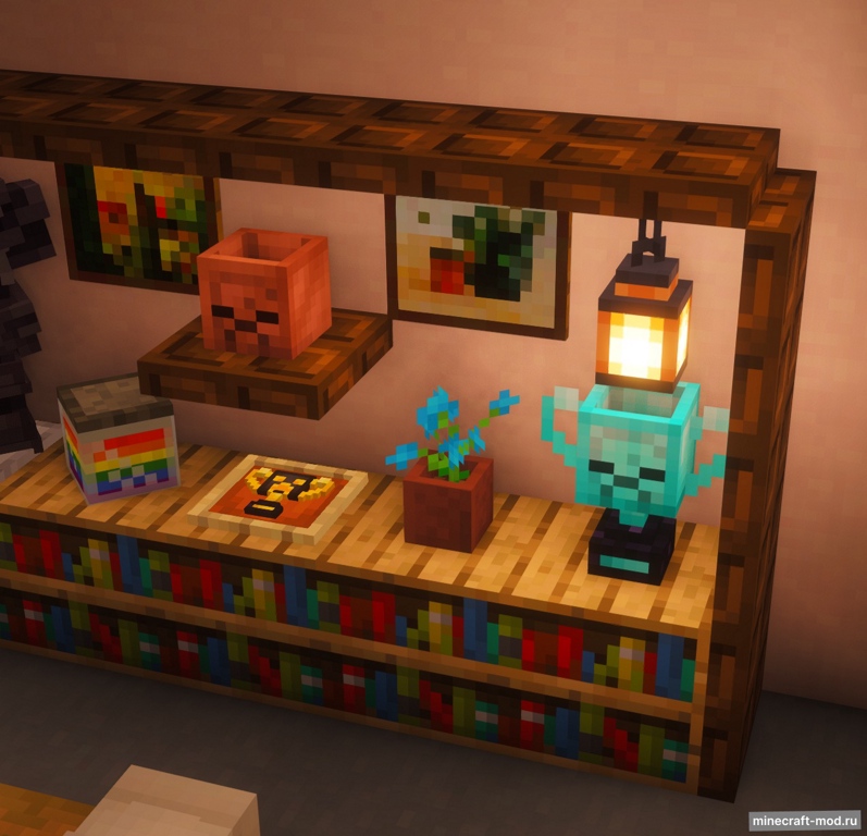 Мод Mob Trophies для Minecraft 1.21.11 fabric