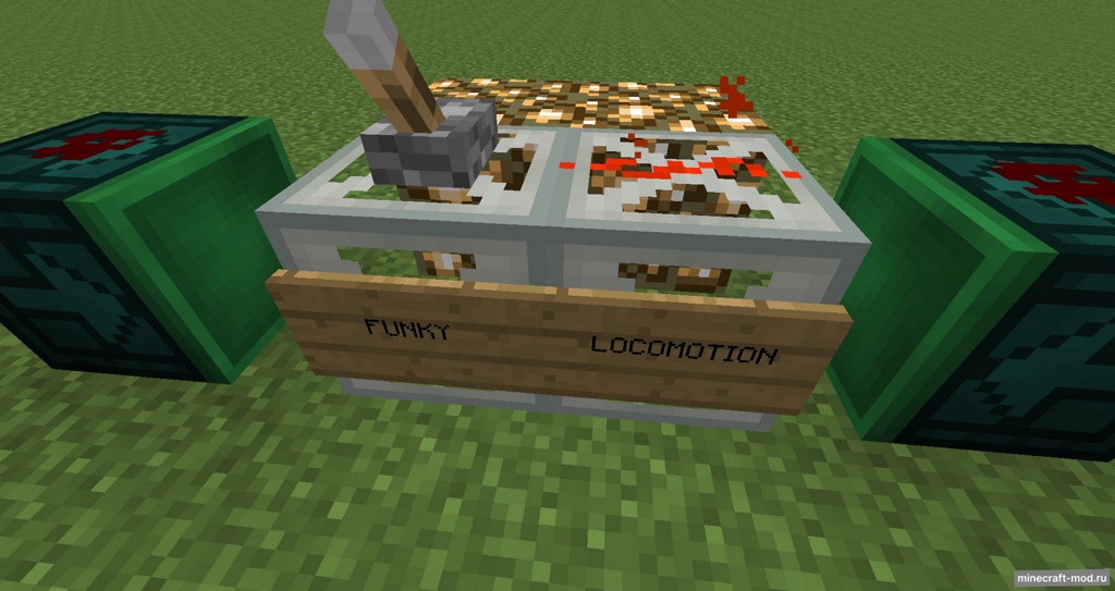 Мод Funky Locomotion для Minecraft 1.12.2, 1.11.2, 1.10.2,  ...