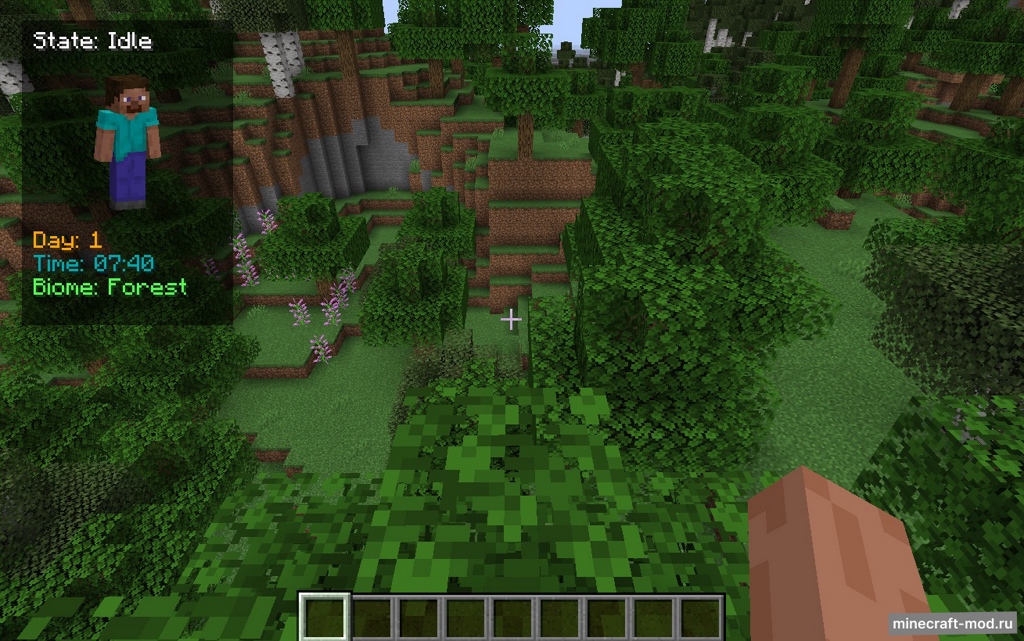 Мод Hudier для Minecraft 1.21.1, 1.21