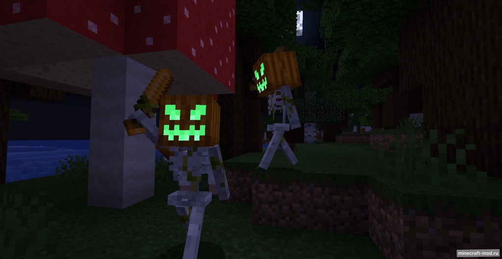 Мод Luminous: Halloween для Minecraft 1.20.4, 1.20.1