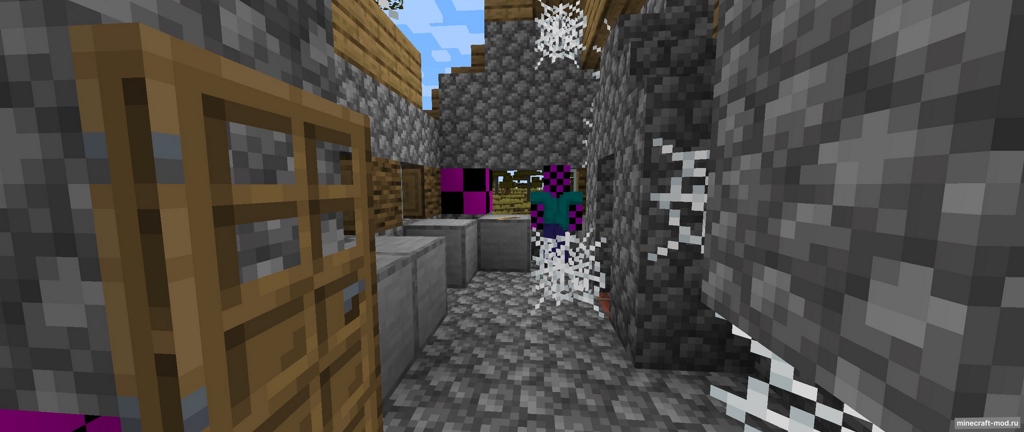 Мод Error 404 Not Found для Minecraft 1.20.1 forge