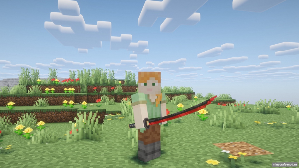 Мод Cursed Blade Muramasa для Minecraft 1.21.11