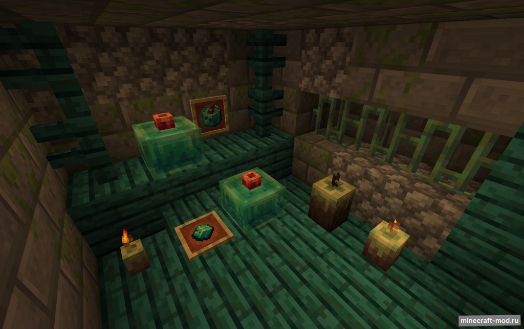 Мод The Wax gourd для Minecraft 1.21.11 fabric