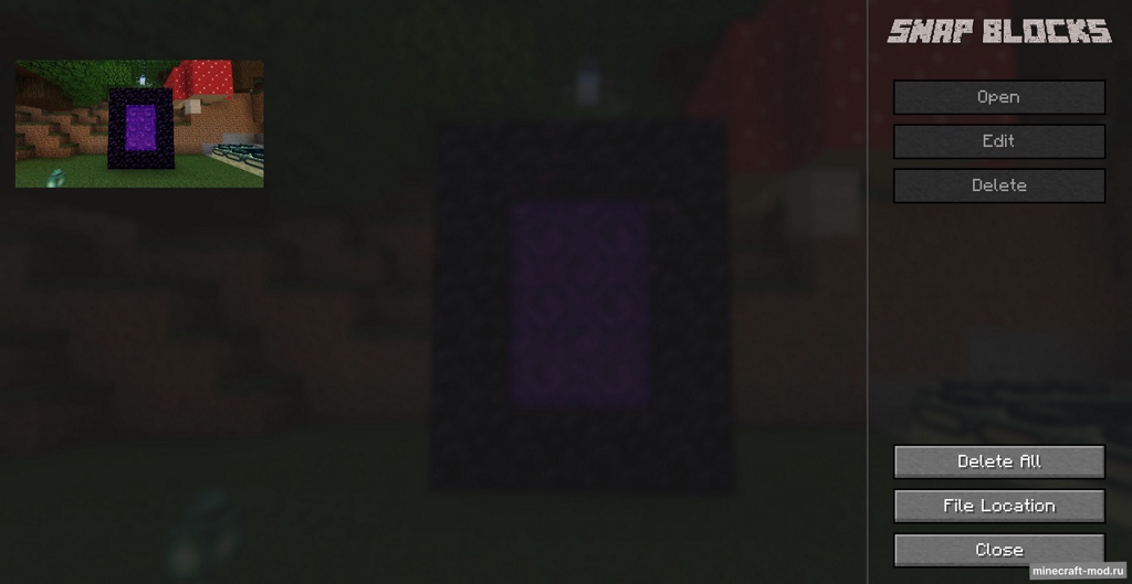 Мод Snap Blocks для Minecraft 1.21.11 fabric, 1.21.10 fabric, 1.21.9 fabric,  ...