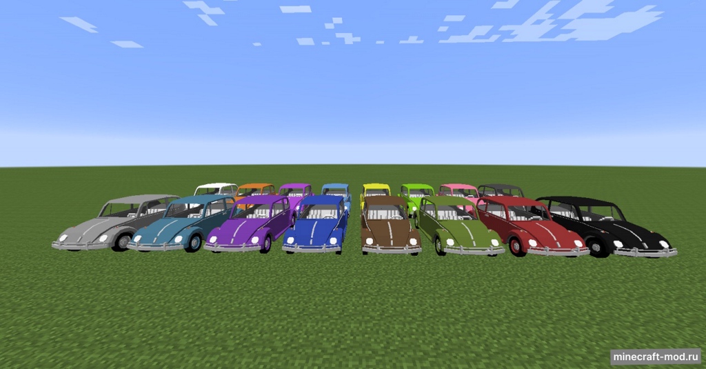 Мод UNU Civilian Vehicles для Minecraft 1.16.5, 1.12.2, 1.11.2,  ...