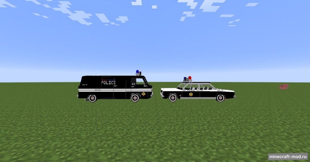 Мод UNU Civilian Vehicles для Minecraft 1.16.5, 1.12.2, 1.11.2,  ...