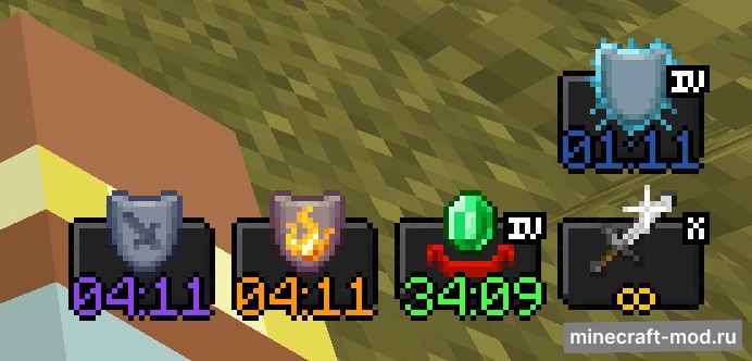 Мод Ignite HUD для Minecraft 1.21.10, 1.21.8, 1.21.7,  ...