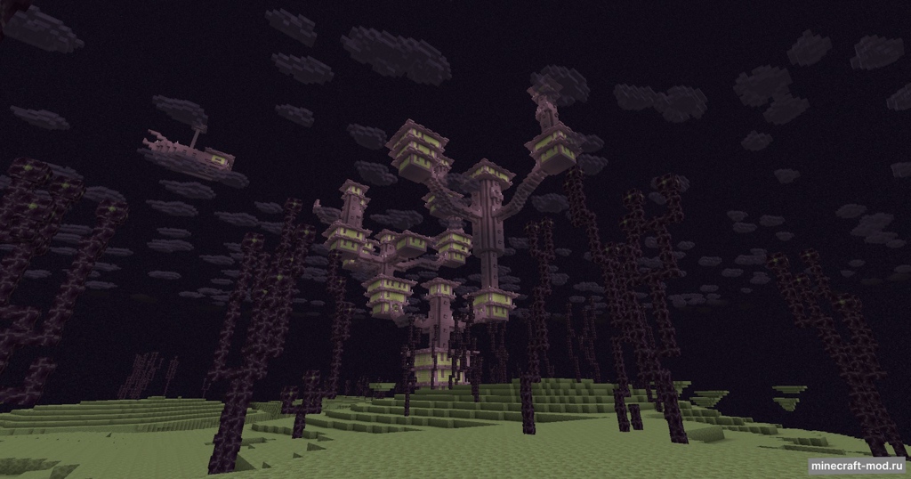 Мод Clouds Unbound для Minecraft 1.21.1 neoforge