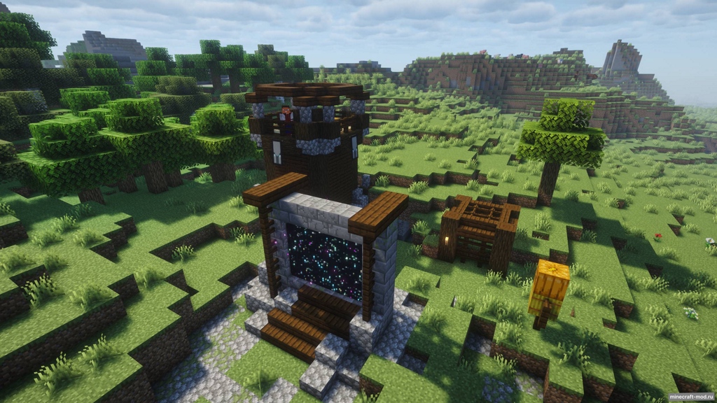 Мод Immersive Gateways для Minecraft 1.20.1