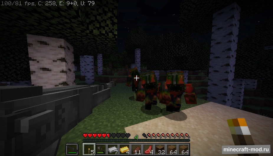 Мод Warlery's Dark Blood для Minecraft 1.21.1, 1.20.1