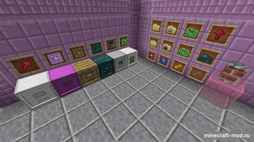 Мод Real Filing Cabinet для Minecraft 1.12.2, 1.12.1, 1.11.2,  ...