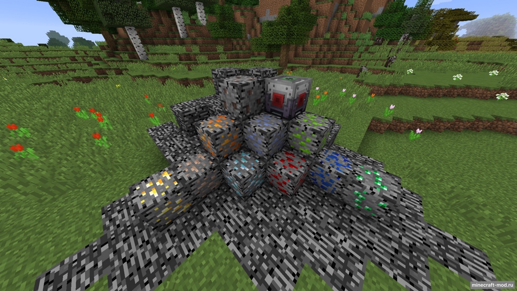 Мод Bedrock Ores для Minecraft 1.20.2, 1.20.1, 1.20,  ...