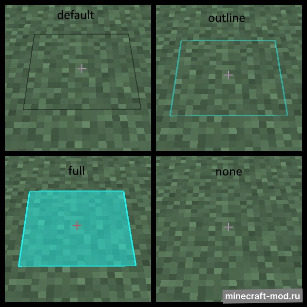 Мод Fancy Block Overlay для Minecraft 1.12.2