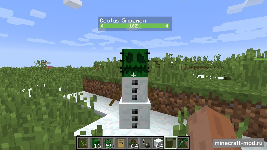 Мод The Cactus для Minecraft 1.21.1, 1.21, 1.20.6,  ...
