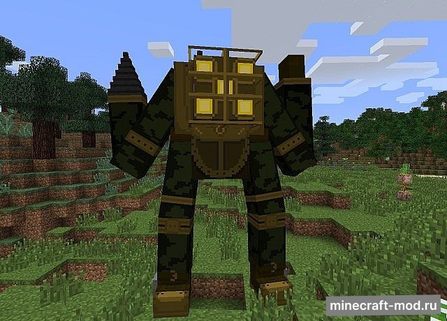 Мод Bioshock для Minecraft 1.7.10