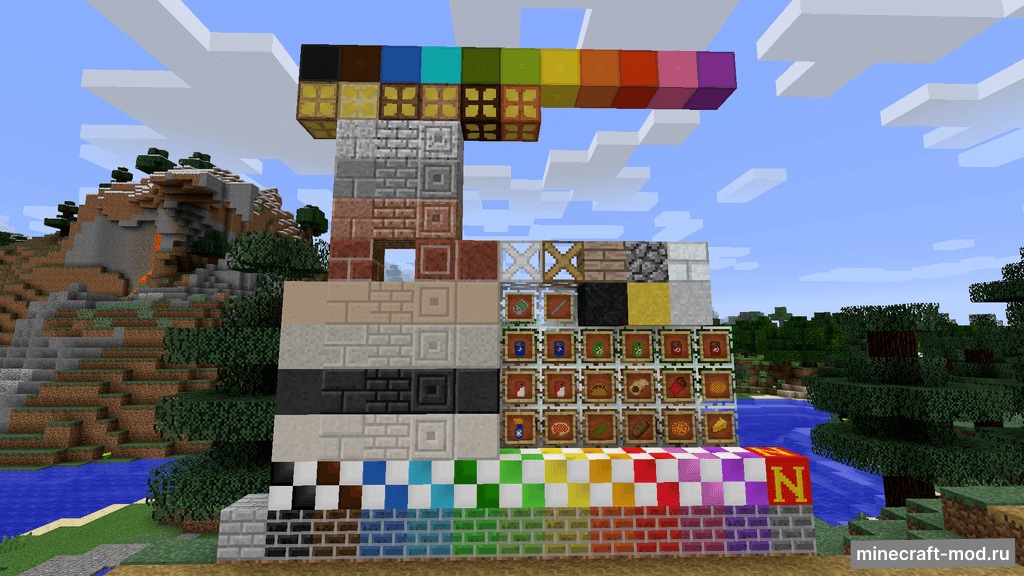 Мод NiftyBlocks для Minecraft 1.20.4, 1.20.2, 1.20.1,  ...